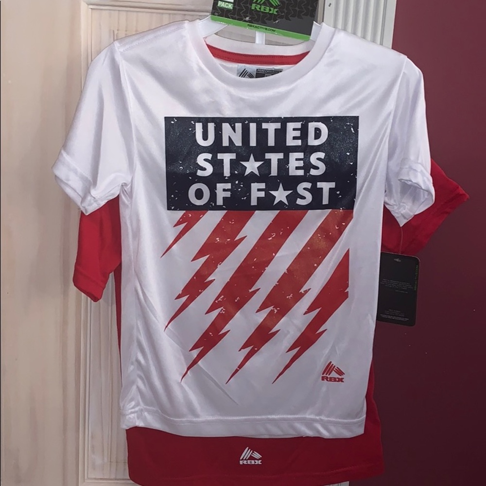 2 shirt set kids size M 5/6